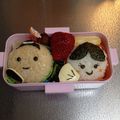 美絵さん's cooksnap of when they made キャラ弁☆ひな祭り♥弁当.
