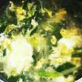 手作り★ママ's cooksnap of when they made ニラ卵スープ.