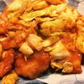 あちゃママ♡'s cooksnap of when they made 酢鶏☆鶏むね肉とキャベツの簡単中華炒め.