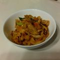 みちゆぴ's cooksnap of when they made ネギの豚キムチ炒め.