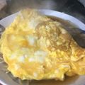 sakiin's cooksnap of when they made もやしとひき肉のあんかけオムレツ.