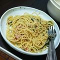 猫目たま's cooksnap of when they made 簡単♪ツナと大葉のマヨポンパスタ♪.