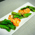 ｹｹﾁｬﾝ's cooksnap of when they made 海老としし唐の塩炒め.