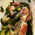 1人でできるもん's cooksnap of when they made 蛇腹胡瓜とたこの酢の物☆.