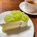 まとゆ's cooksnap of when they made ⁂水切りヨーグルト☆レアチーズケーキ⁂.