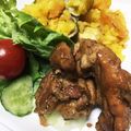 Ereanoso's cooksnap of when they made ほろほろ♡鶏肉のバルサミコ煮込み.
