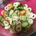 みきたろう✩'s cooksnap of when they made 超簡単！きゅうりとちくわのごまあえ.