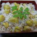 ひらり～♪'s cooksnap of when they made ごろごろ☆栗ごはん.