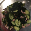 クックJK19SA☆'s cooksnap of when they made 我が家の定番☆タコときゅうりの酢の物.