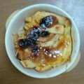 かどひろ3's cooksnap of when they made ＊パンの耳∮キャラメルパンプディング風＊.