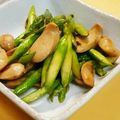 angel2006's cooksnap of when they made アスパラガスとウインナー炒め.