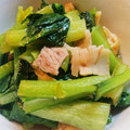 mai2com's cooksnap of when they made 小松菜と油揚げの煮浸し.
