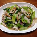 クック6CNVH8☆'s cooksnap of when they made 簡単！小松菜とイカの中華旨煮.