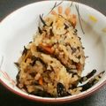 紬のママ's cooksnap of when they made カルシウム強化!!　ひじきご飯.