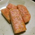 あいぱらりん's cooksnap of when they made スパムの塩抜き(レッツ減塩！).
