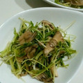 さくらスキップ's cooksnap of when they made 水菜と舞茸と人参のバター醤油炒め☆.