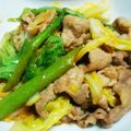 nanaきち's cooksnap of when they made 豚小間肉と春野菜の回鍋肉風.