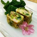 cocoりえ's cooksnap of when they made 春＊すっごく美味しい【菜の花の玉子焼き】.