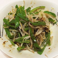 さなぺい14's cooksnap of when they made もやしとピーマンの簡単♪海苔ナムル.