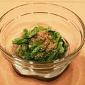 あーこ姐's cooksnap of when they made 農園ウラワザ伝授♪菜の花ワサマヨあえ.