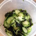 chamamaz's cooksnap of when they made 胡瓜とわかめの酢の物.