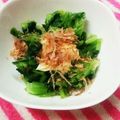 るらちゃん's cooksnap of when they made ほうれん草のお浸しマヨのせ.