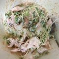 クック9P6O5D☆'s cooksnap of when they made 超簡単！おつまみにも！ささみ明太サラダ♪.