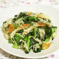 mmameco's cooksnap of when they made えのきとほうれん草の麺つゆ炒め.