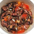 tomitomico's cooksnap of when they made ホタルイカときのこのアヒージョ.