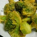 クックRJ8GCY☆'s cooksnap of when they made ブロッコリーの天ぷら☆ウニ風味.