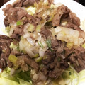 achu_k's cooksnap of when they made あっさりこってり！？牛のネギ塩和え♪.