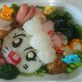 ☆しおＰ☆'s cooksnap of when they made しまじろうの友達みみりん❤️のキャラ弁♪.