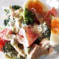 いもちゃん1030's cooksnap of when they made 決め手はとろり～ん♡卵のサラダ.