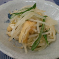 クック6DDPP8☆'s cooksnap of when they made ♡もやしと油揚げの和え物♡.