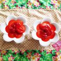 まり沢係長's cooksnap of when they made 混ぜるだけ！簡単❀ひな祭り３色ムース.
