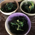 emamama725's cooksnap of when they made ほうれん草のごま和え.