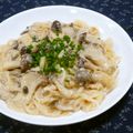 ちー（・＿・）'s cooksnap of when they made 和風たらこクリームパスタ.
