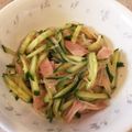 ねこねこさーん's cooksnap of when they made 簡単さっぱり♪春雨サラダ.