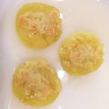 0310maru's cooksnap of when they made 手づかみ離乳食、中期♡さつまいもリンゴ餅.