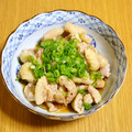 つちかな's cooksnap of when they made 鶏皮のポン酢和え.