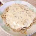 mmmmmdd's cooksnap of when they made オリーブオイル納豆豆腐そば.