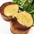 ぽぽりん's cooksnap of when they made 『大根のステーキ』～味噌マヨソースで～.