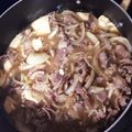 mottyon's cooksnap of when they made 簡単☆すき焼き風あんかけ肉豆腐.