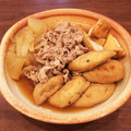ちて。's cooksnap of when they made 簡単♪ 豚肉 玉ねぎ がんもの 煮物.