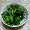 nyangomama's cooksnap of when they made 簡単 菜の花のお浸し 副菜.