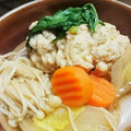 くろくろにゃんにゃこ's cooksnap of when they made 昆布のお出汁と鶏のつみれのあったかお鍋♡.