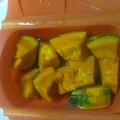 介の姫's cooksnap of when they made ルクエで♪かぼちゃの煮物.