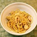 shibuchica's cooksnap of when they made しゃけとしらすのパスタ〜和風バター醤油〜.