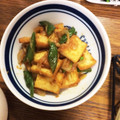 lisa_mimi's cooksnap of when they made スナップエンドウと絹厚揚げの味噌炒め.