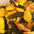 はなちャん's cooksnap of when they made 切り昆布とかぼちゃの煮物.